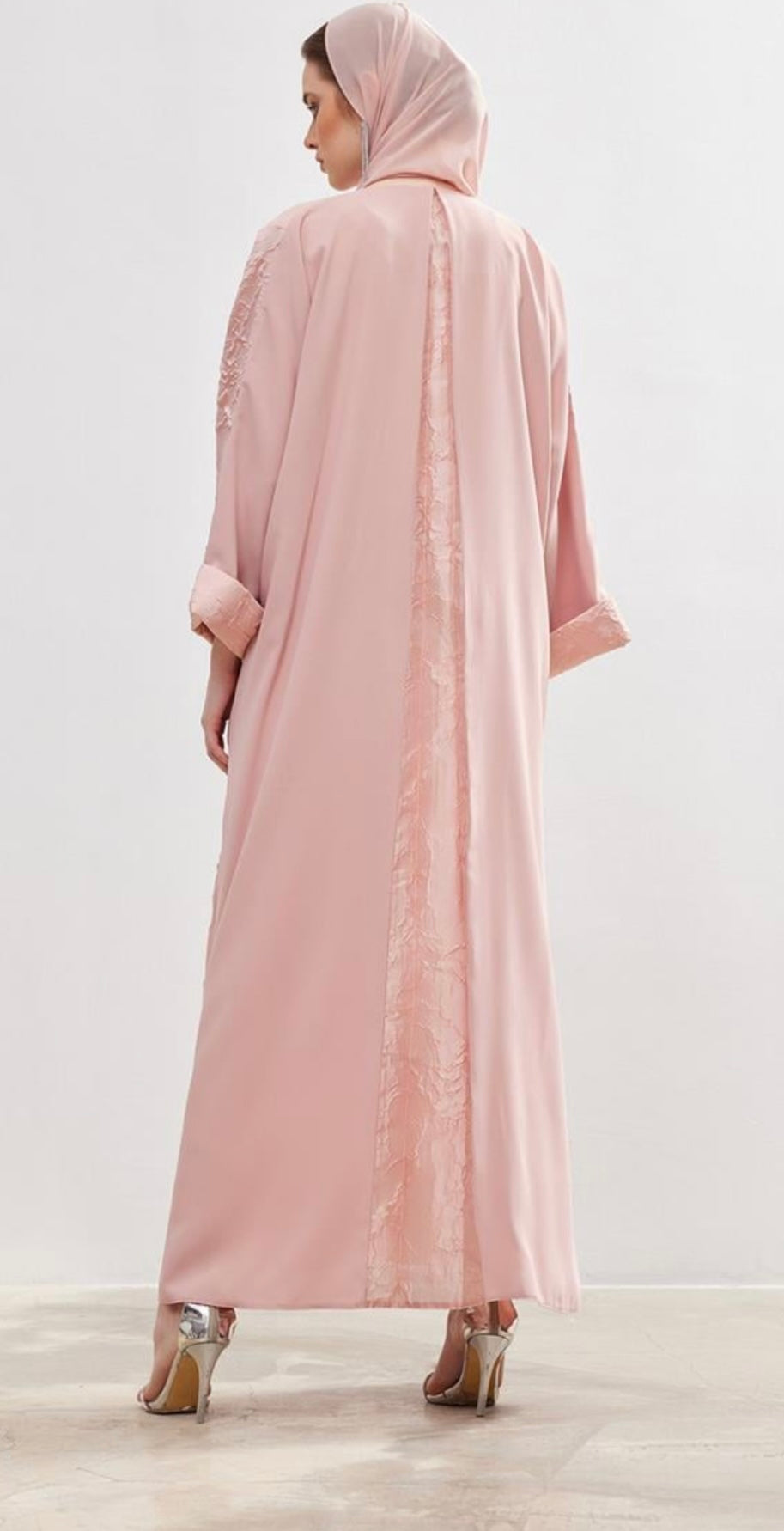 Elegant Abaya with hijab