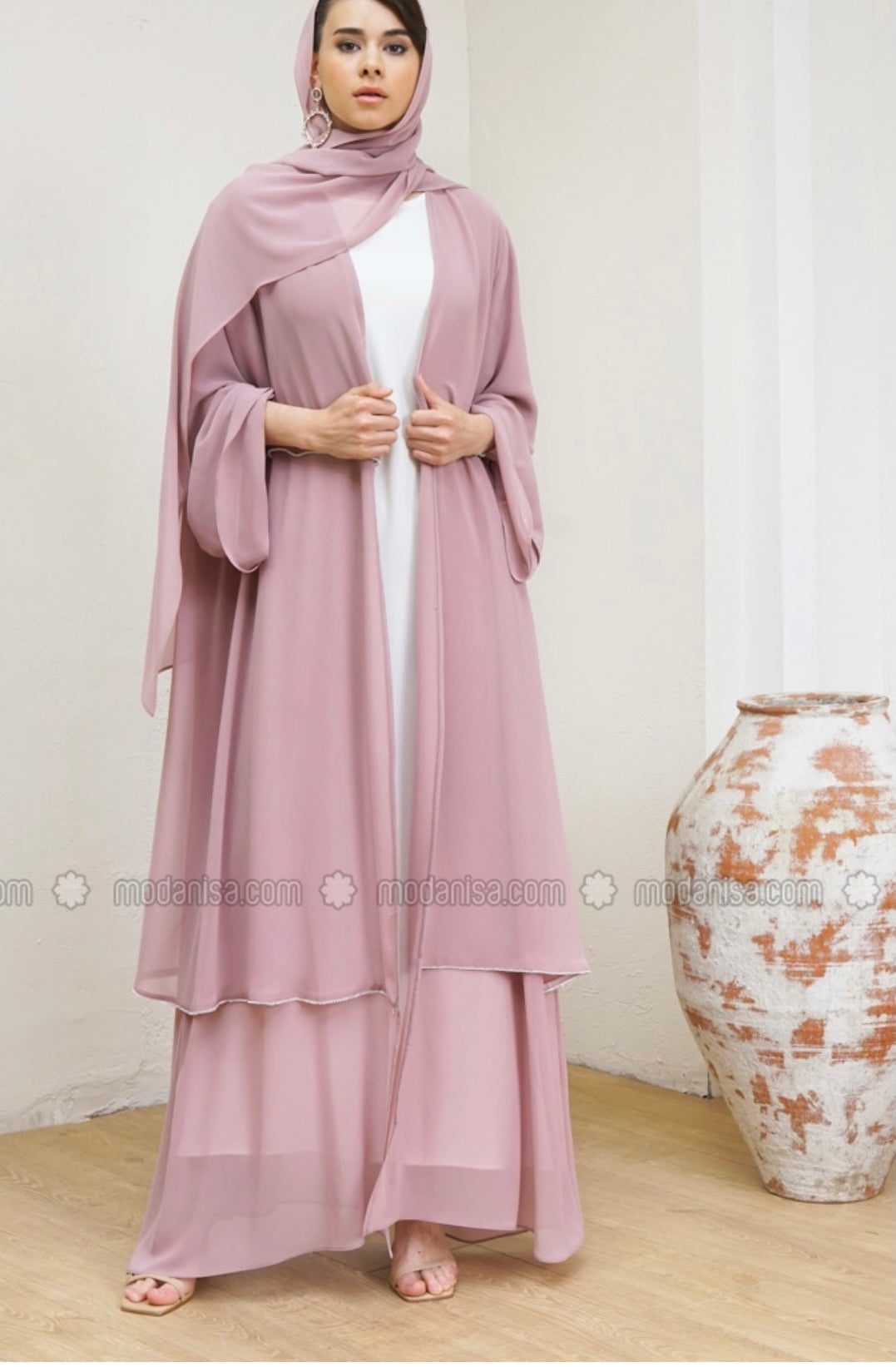 Elegant Abaya with Hijab