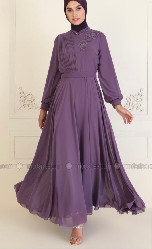 Fully lined evening dress